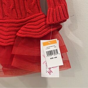 Bonnie baby red dress